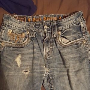 Rock revival  Tate Straight Jeans. 30x32